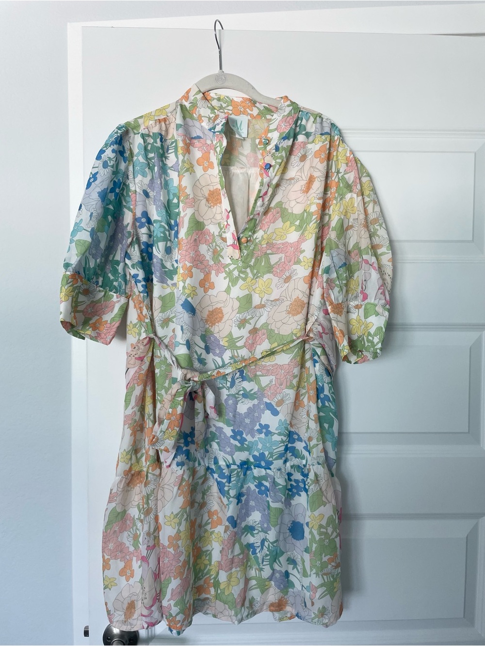 You Have My Attention Floral Dress